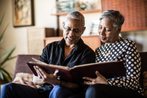 retired black couple